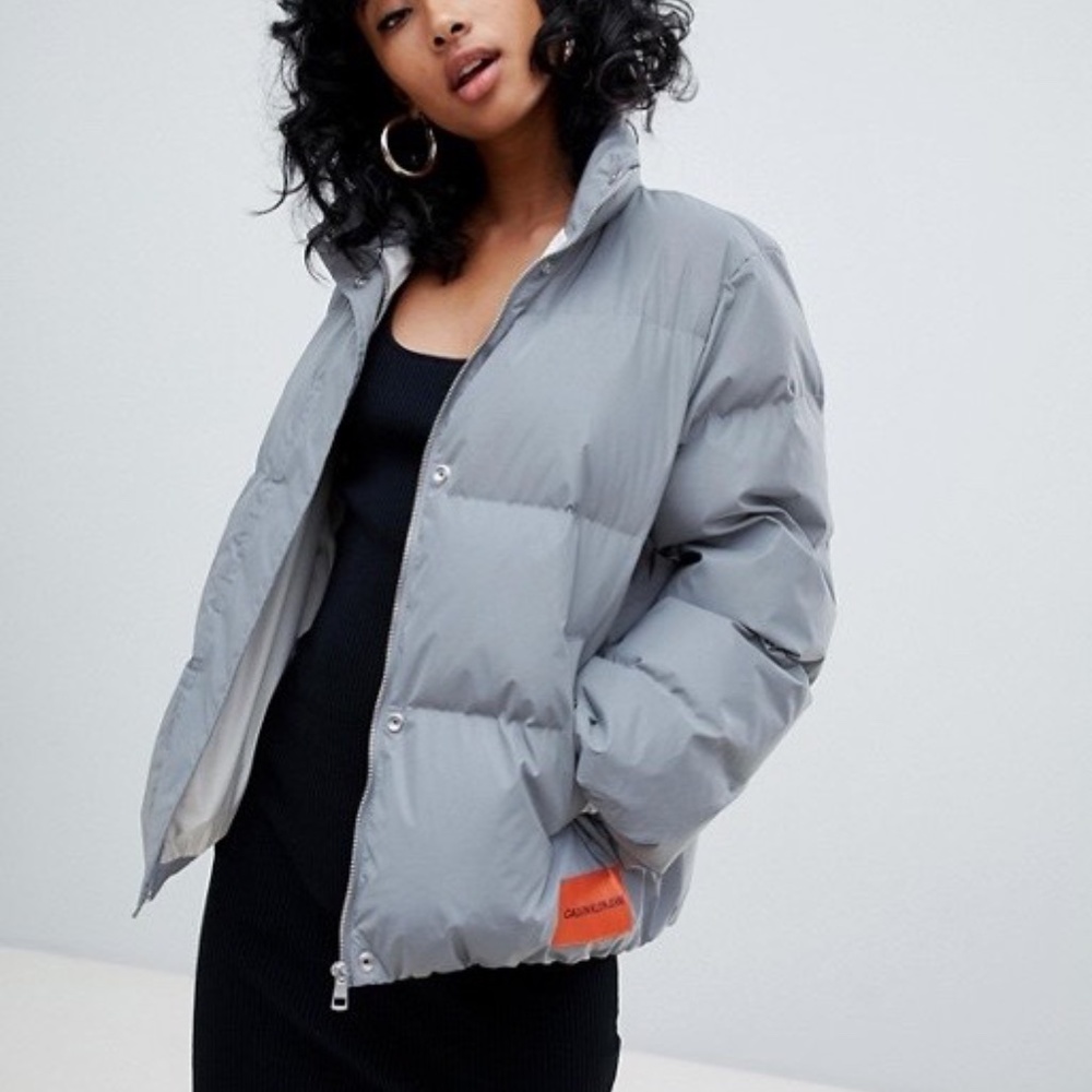 CALVIN KLEIN JEANS REFLECTIVE PUFFER - XS